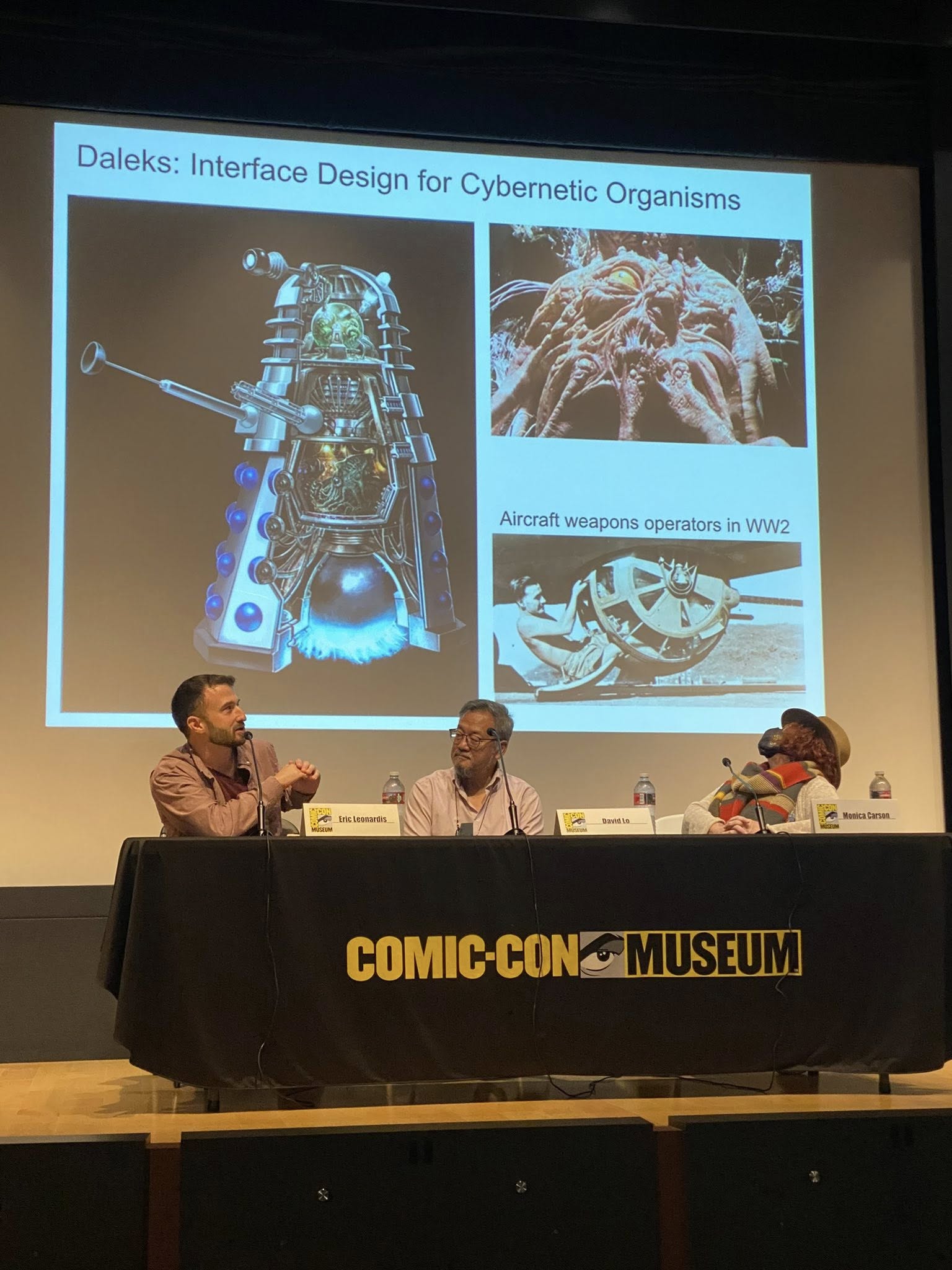 Eric Leonardis at Doctor Who panel