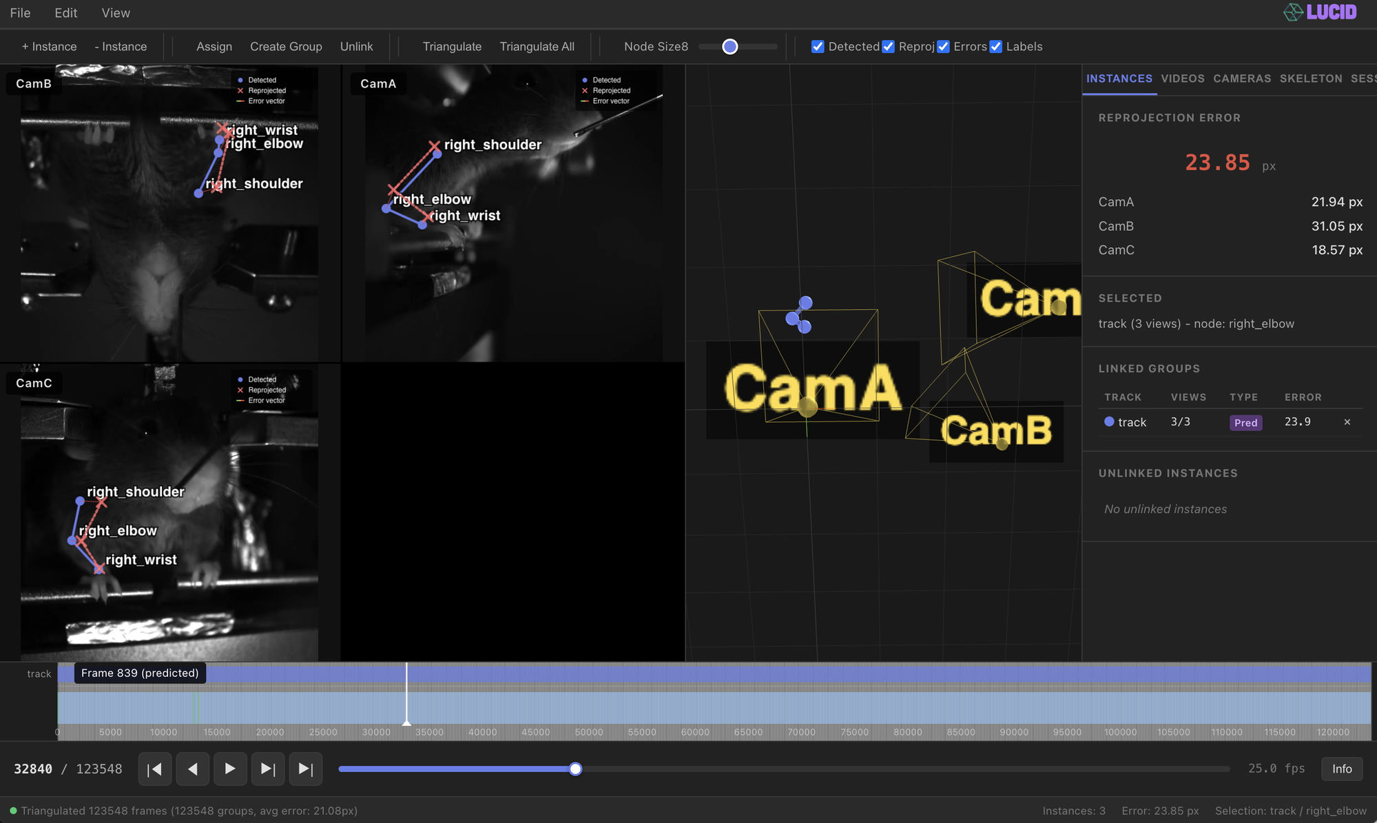 luc3d — 3D Multi-view Pose Annotation GUI